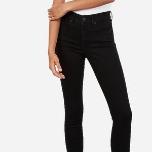 NWT Express 6L Slim Ankle Super High Rise black